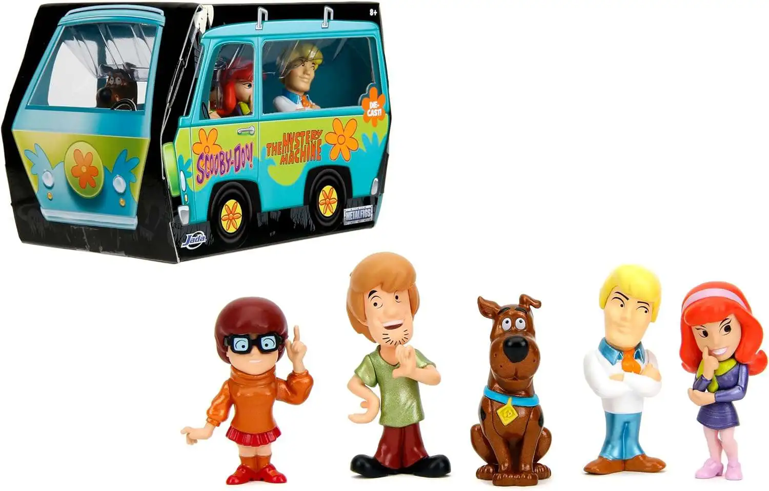 Scooby Doo Shaggy, Scooby, Daphne, Velma Fred Diecast Figure