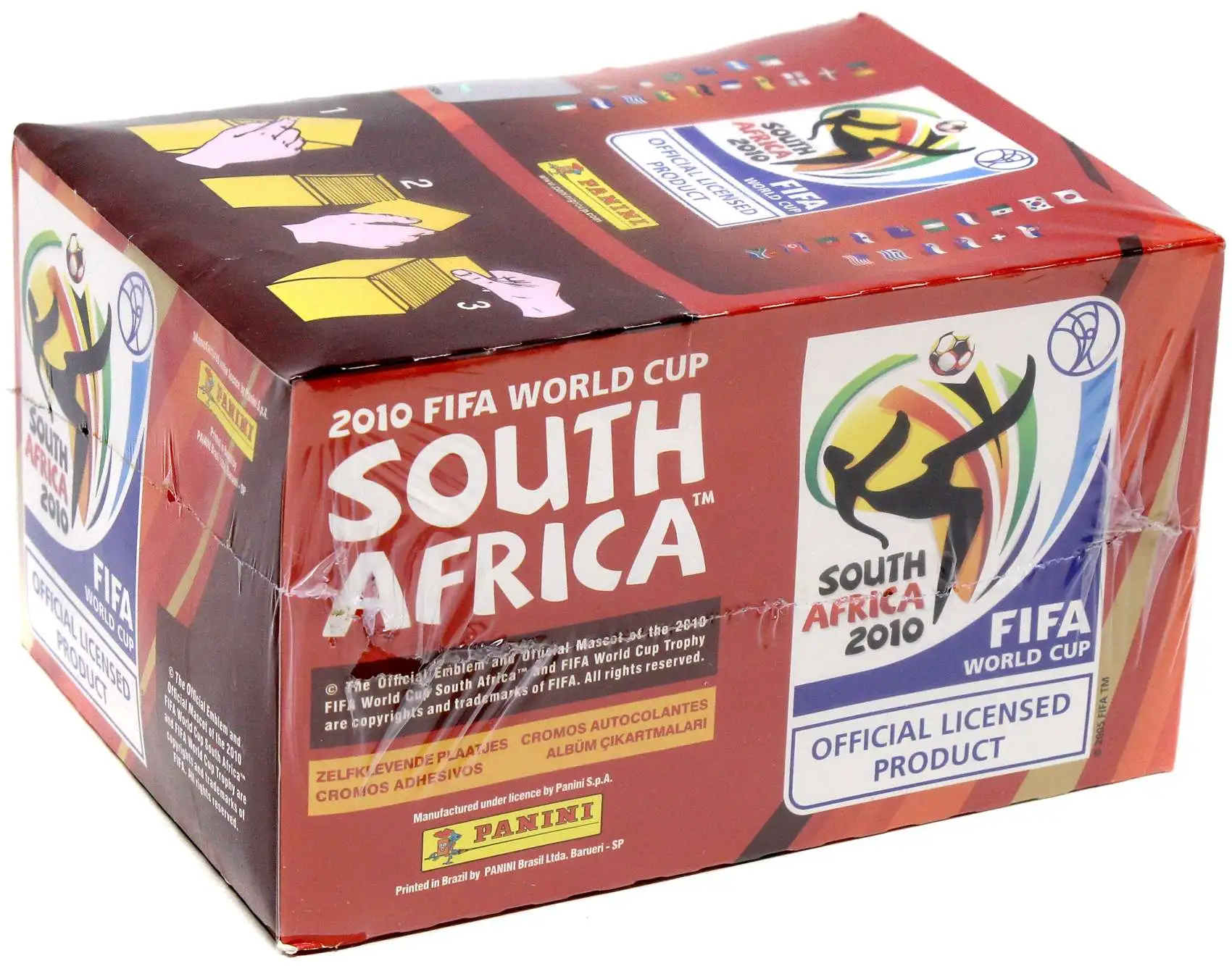 FIFA World Cup Panini 2010 South Africa Soccer Sticker Box [50 Packs]