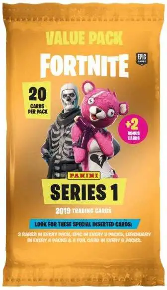 Fortnite Panini Series 1 Trading Card FAT Pack [20 Cards]