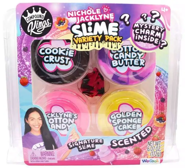 Compound Kings Nichole Jackylne Compound Variety Pack Slime kit