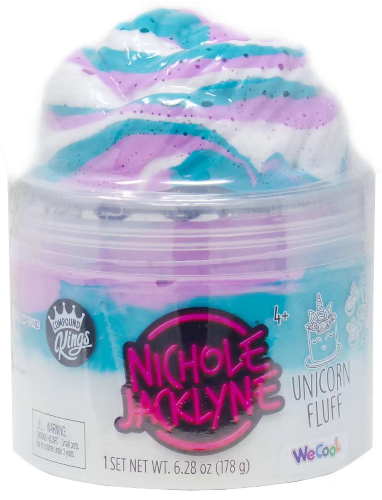 Compound Kings Nichole Jacklyne Unicorn Fluff Slime