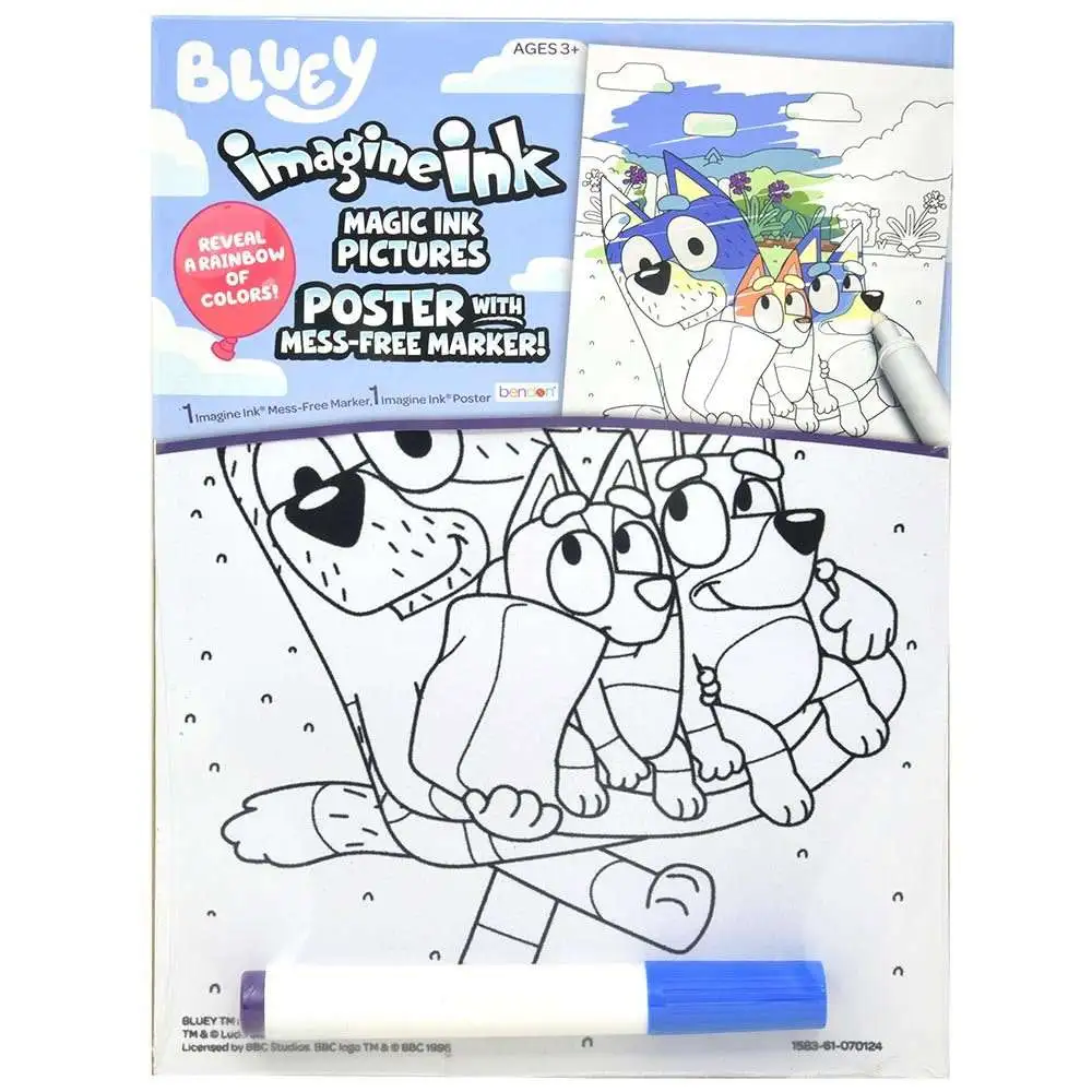 thumbnail image 2 of Bendon Smurfs Imagine Ink Magic Ink Coloring Book, Smurfs... 2 of 12
