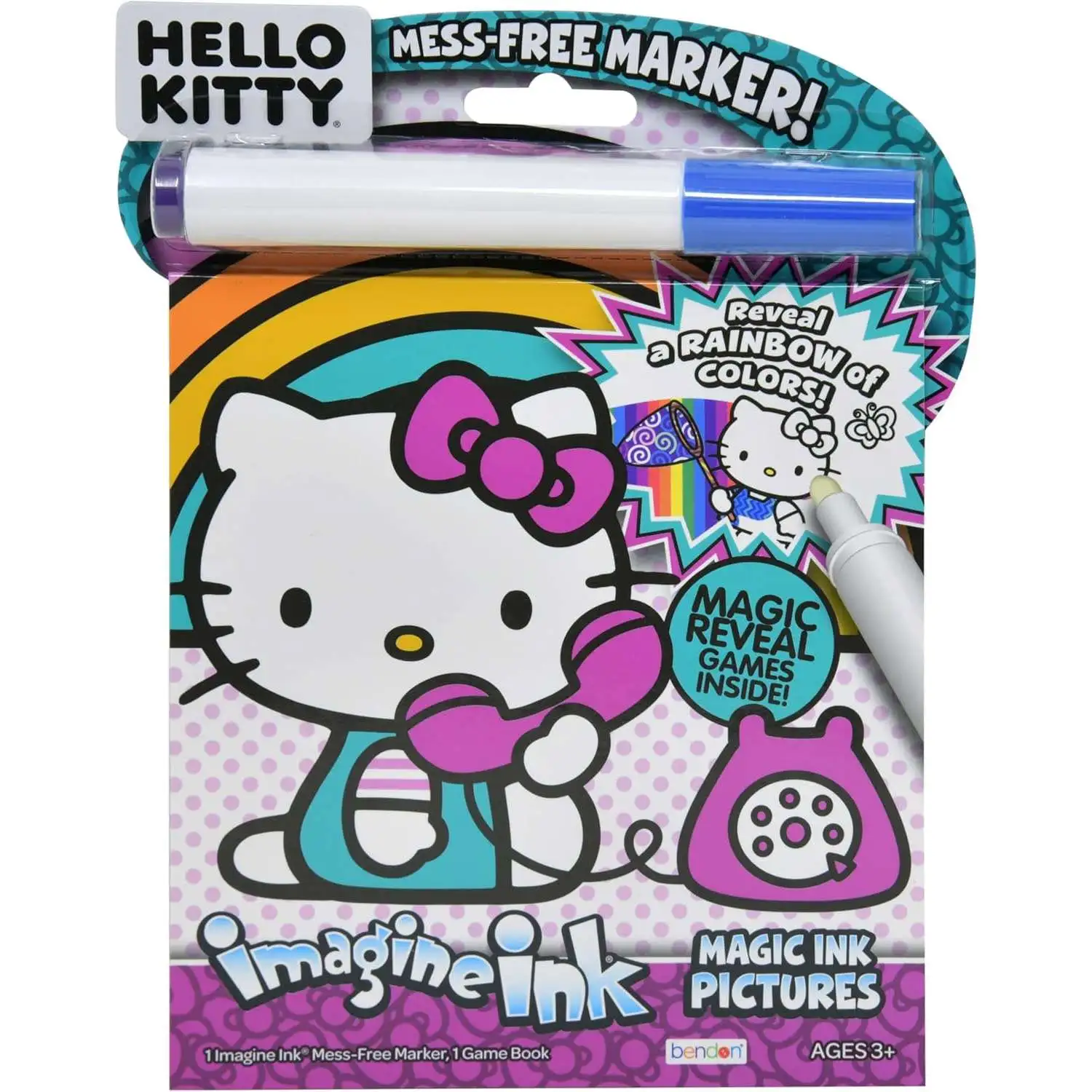 Sanrio Hello Kitty Friends Imagine Ink Magic Ink Pictures