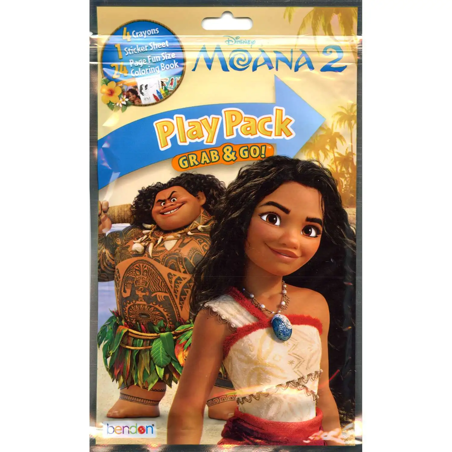 Disney Moana 2 Grab & Go Play Pack Activity Kit
