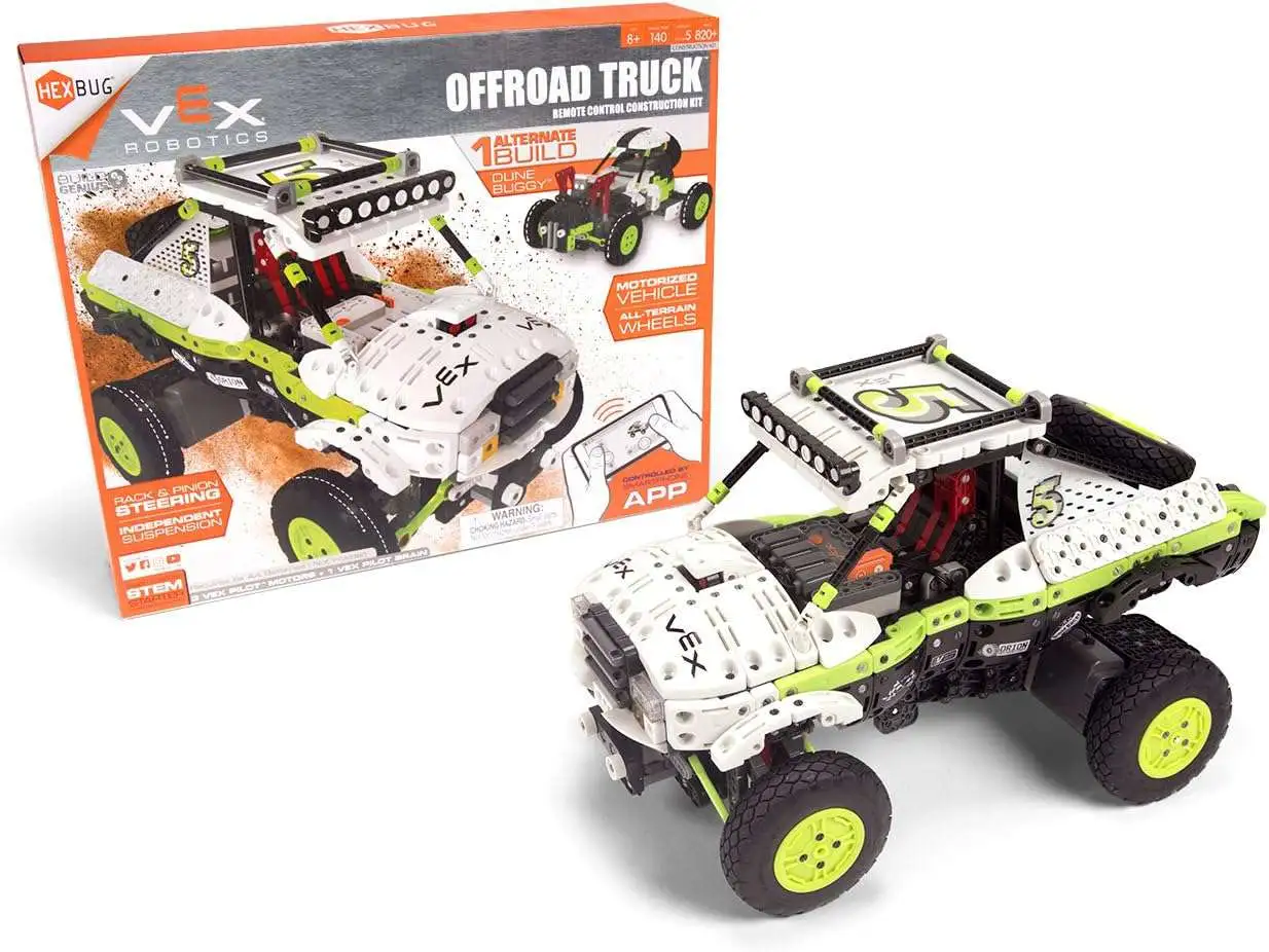 Hexbug Vex Robotics Offroad Truck Remote Control Construction Kit