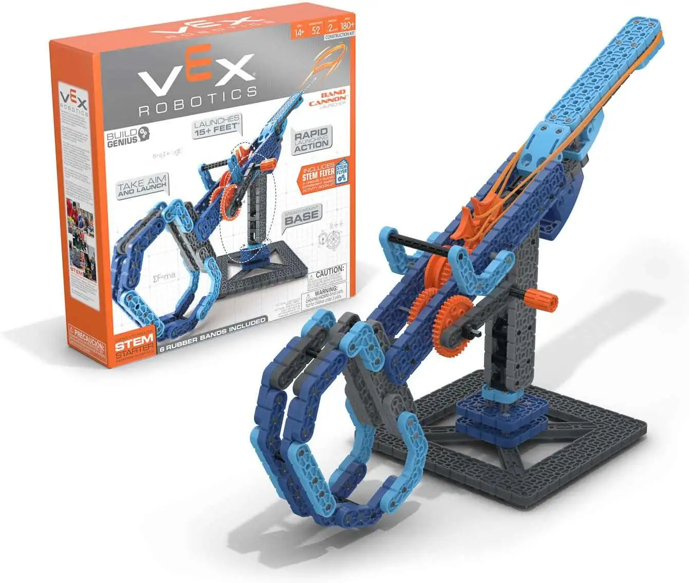 Hexbug Vex Robotics Band Cannon Launcher Construction Playset [Damaged Package]