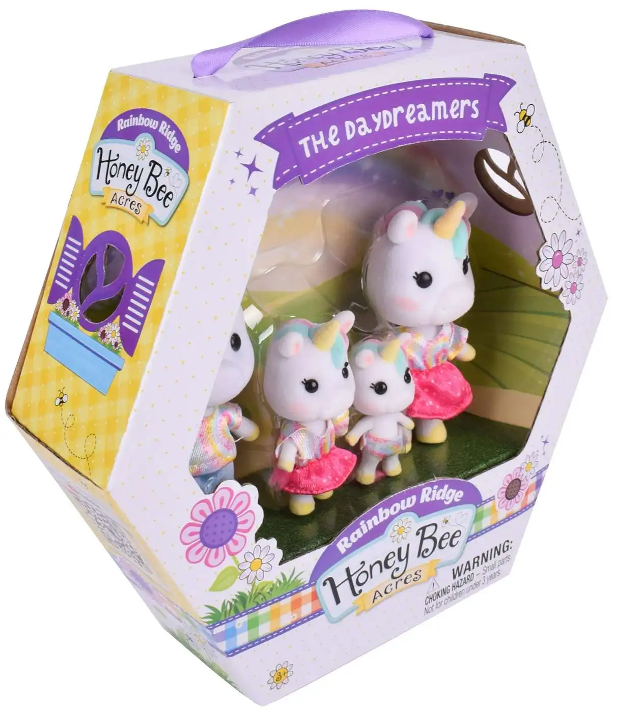 Honey Bee Acres Rainbow Ridge The Daydreamers 4-Pack Figure