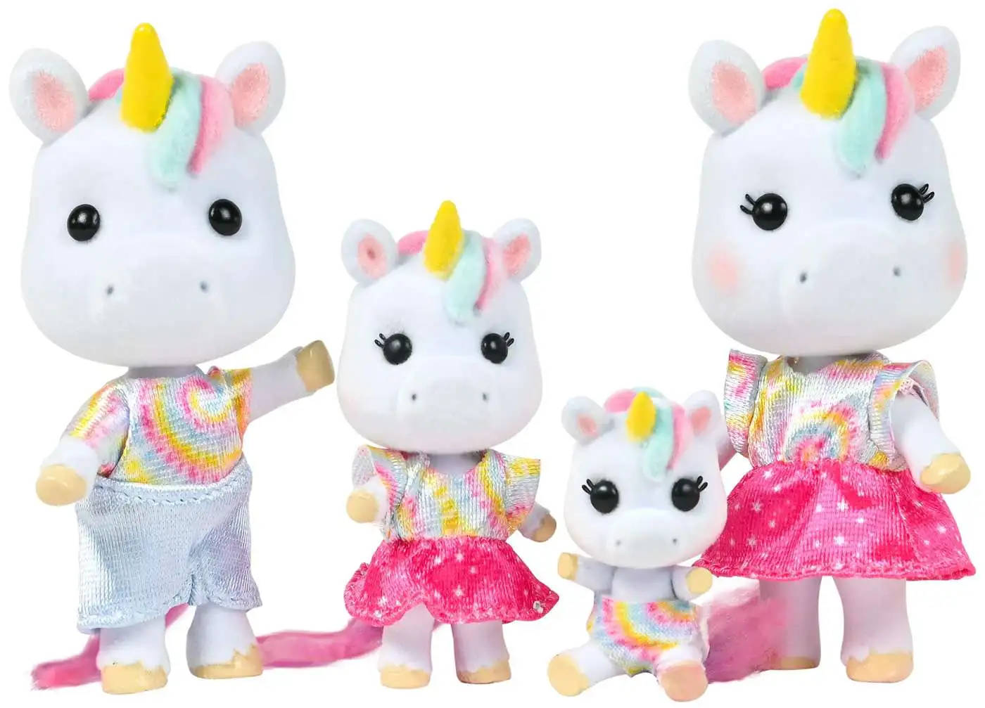 Honey Bee Acres Rainbow Ridge The Daydreamers 4-Pack Figure Family Set [Damaged Package]