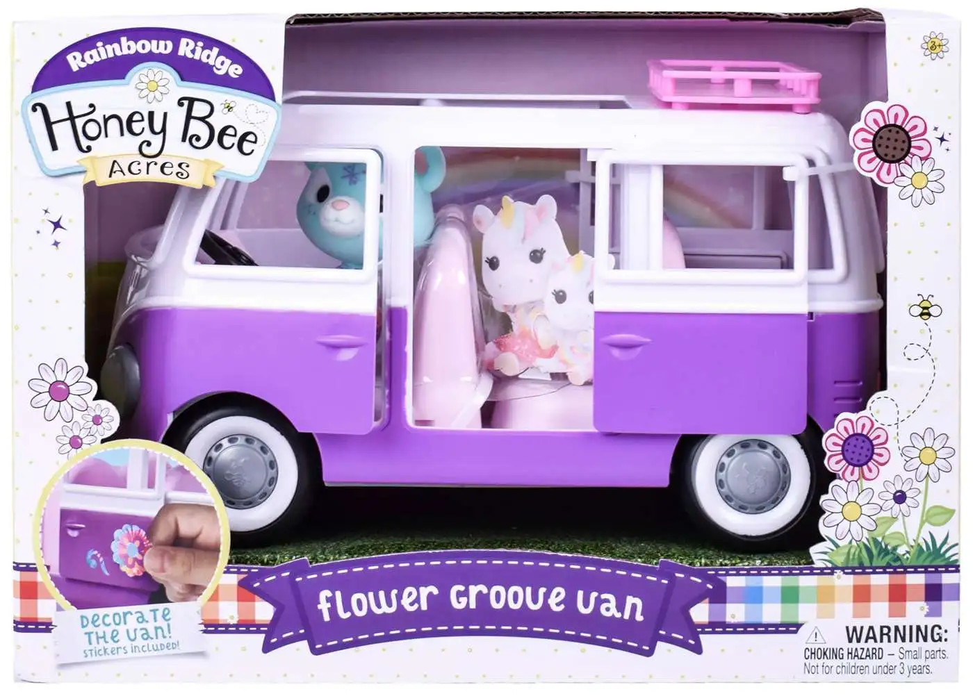 Honey Bee Acres Flower Groove Van [Damaged Package]