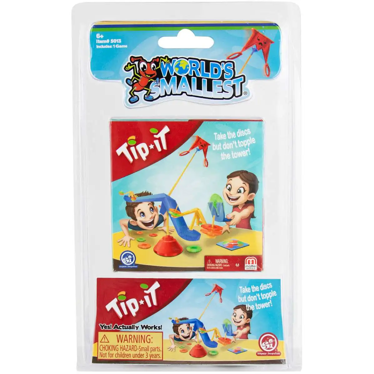 World's Smallest Tip-It Game