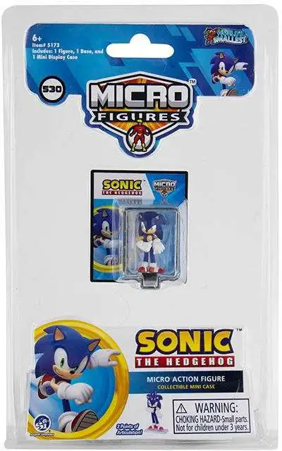 World's Smallest Micro Figures Sonic the Hedgehog 1.25-Inch Micro Figure