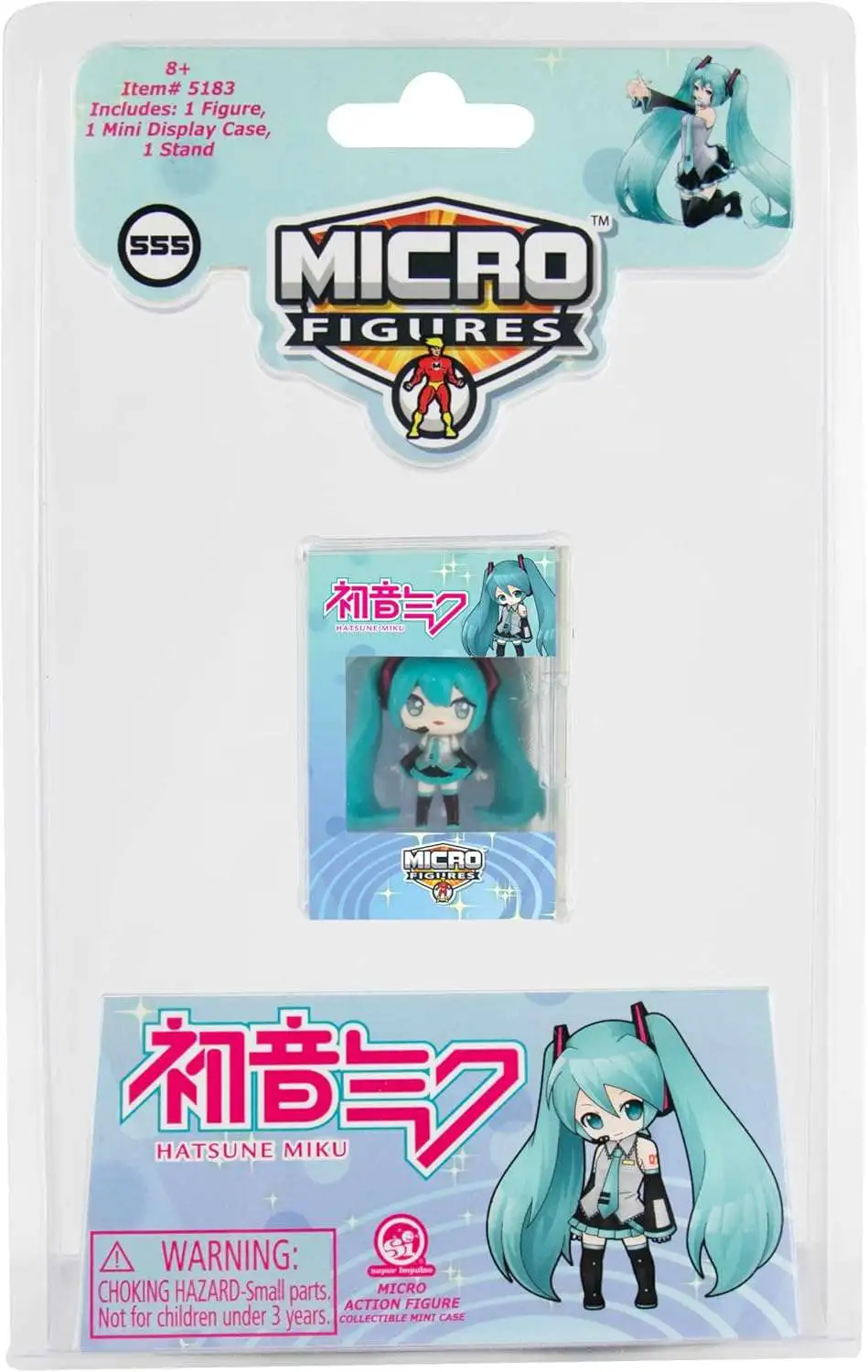 Worlds Smallest Micro Figures Hatsune Miku Micro Figure Super Impulse ...