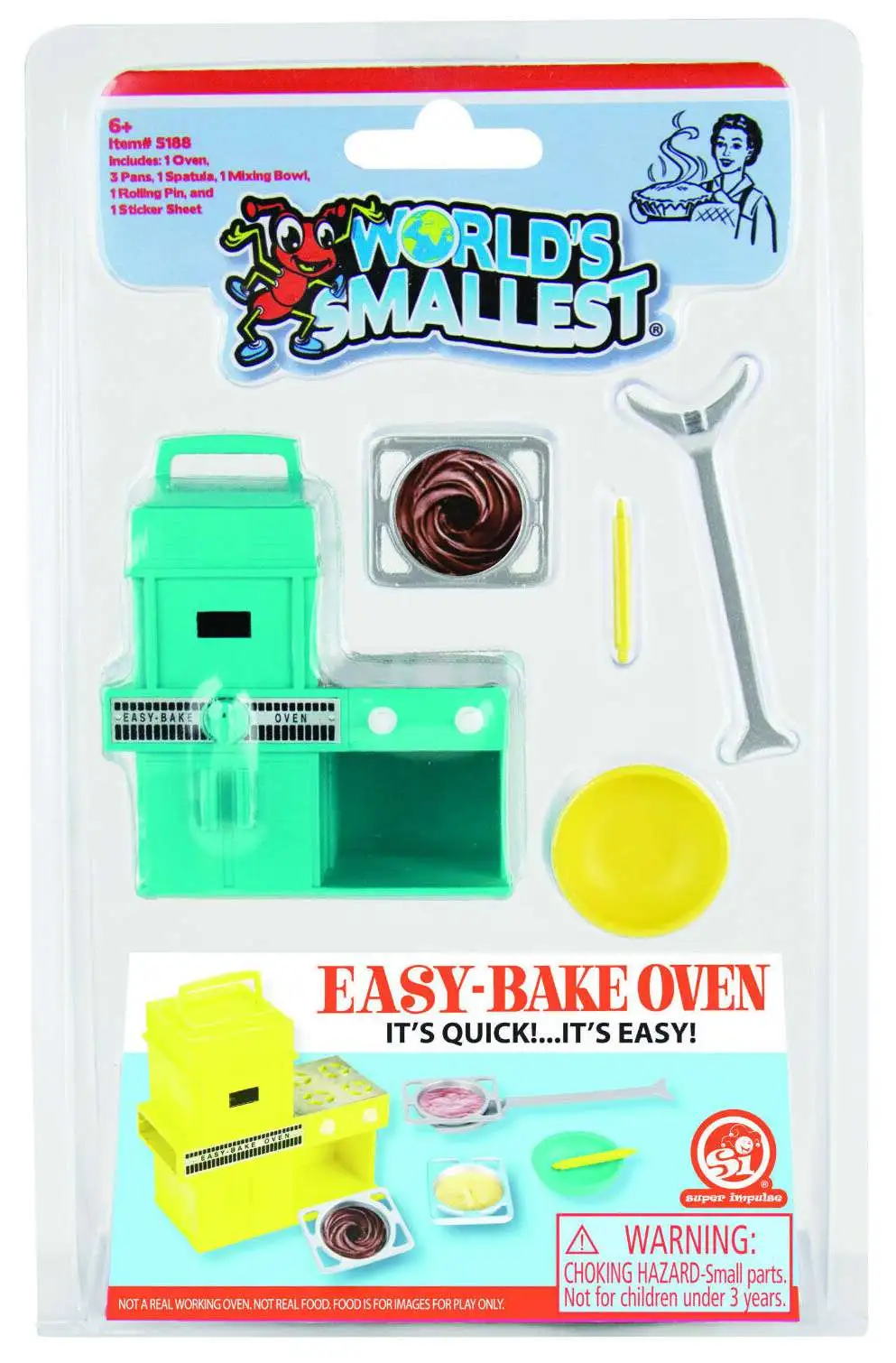 World's Smallest Easy-Bake Oven [Green]