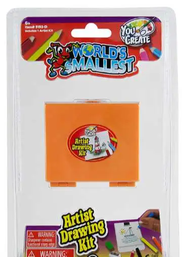World's Smallest You Create Artist Drawing Kit