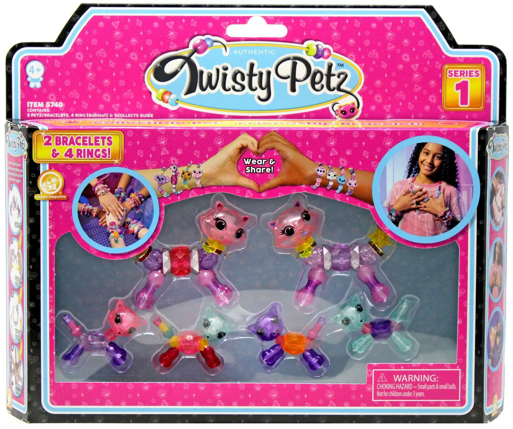 Twisty Petz Kitties Family Pack