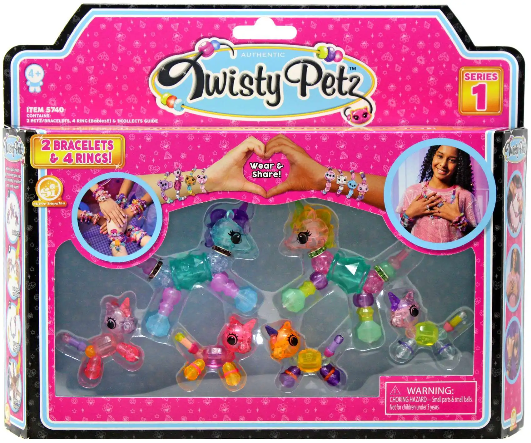 Twisty Petz Unicorns Family Pack