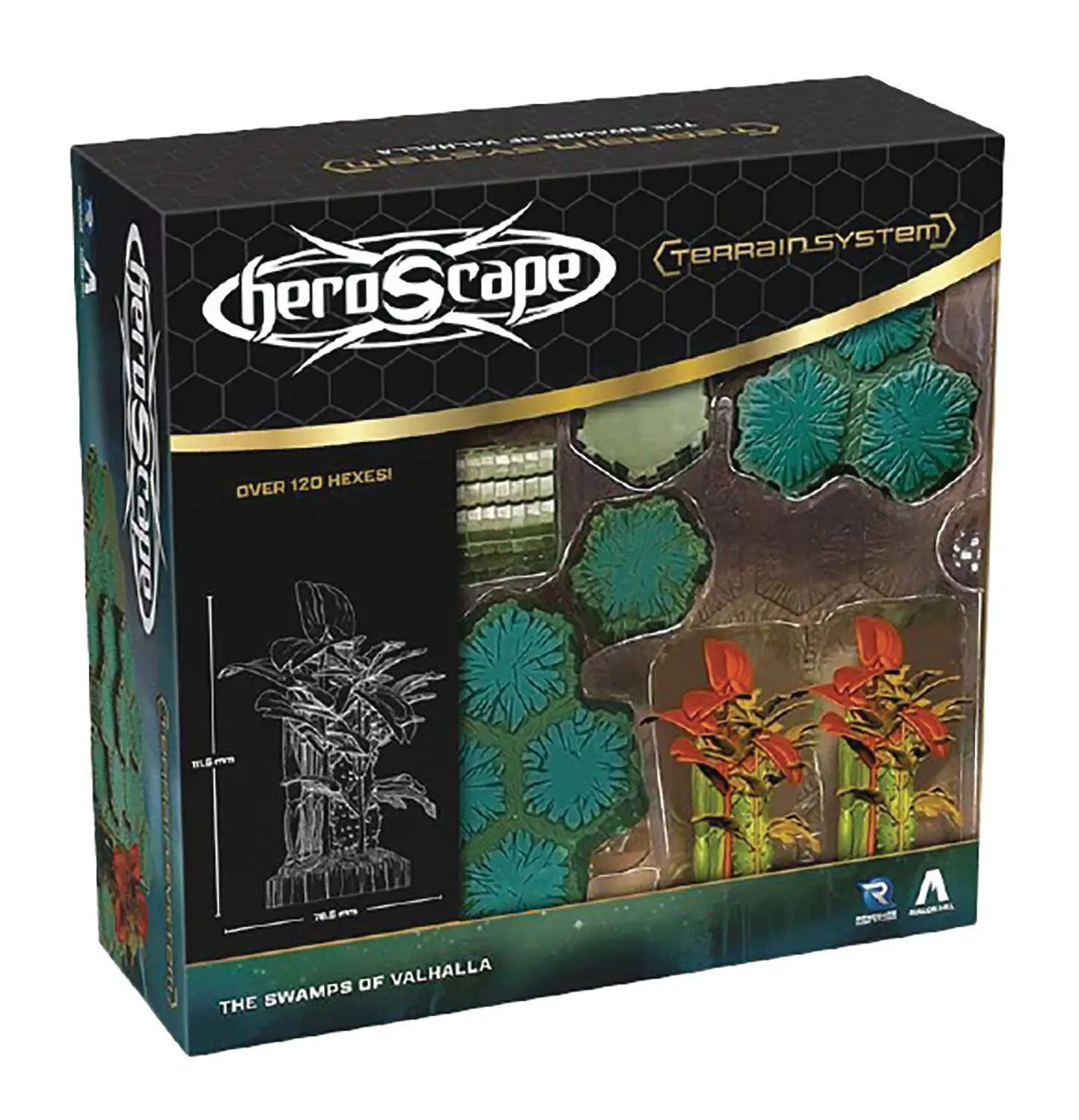 Heroscape Rising Tide Swamps of Valhalla Terrain Expansion