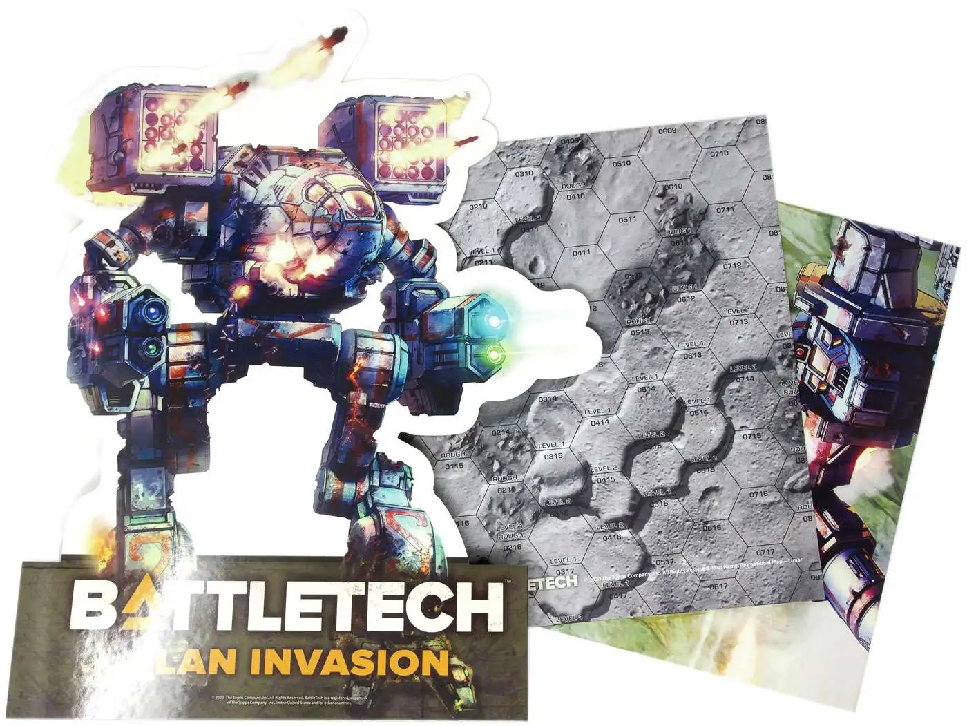 BattleTech Clan Invasion Retail Field Kit [Standee, Poster & Map]