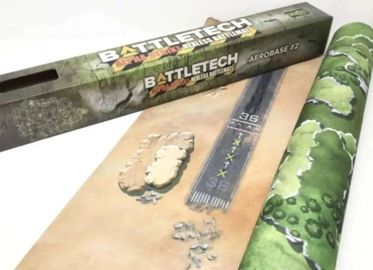 BattleTech Alpha Strike Aerobase #2 Hexless Battlemat