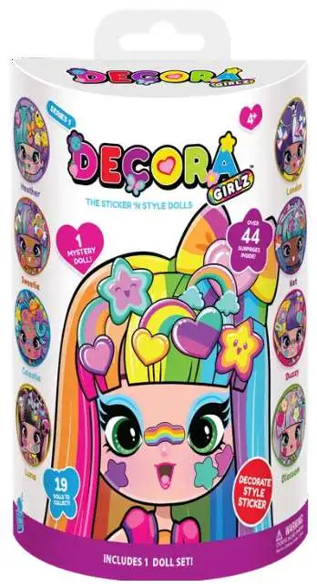 Decora Girlz Mini Doll 5-Inch Mystery Pack [44 Surprises! 1 RANDOM Doll]