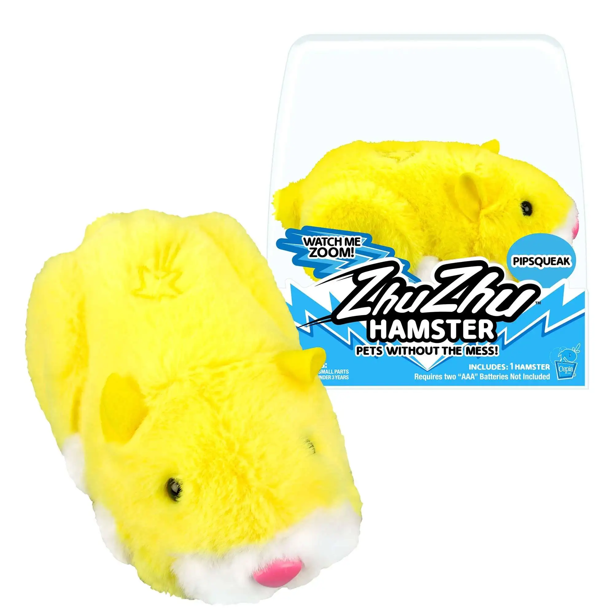 Zhu Zhu Pets Hamster Pipsqueak Interactive Toy [2025]