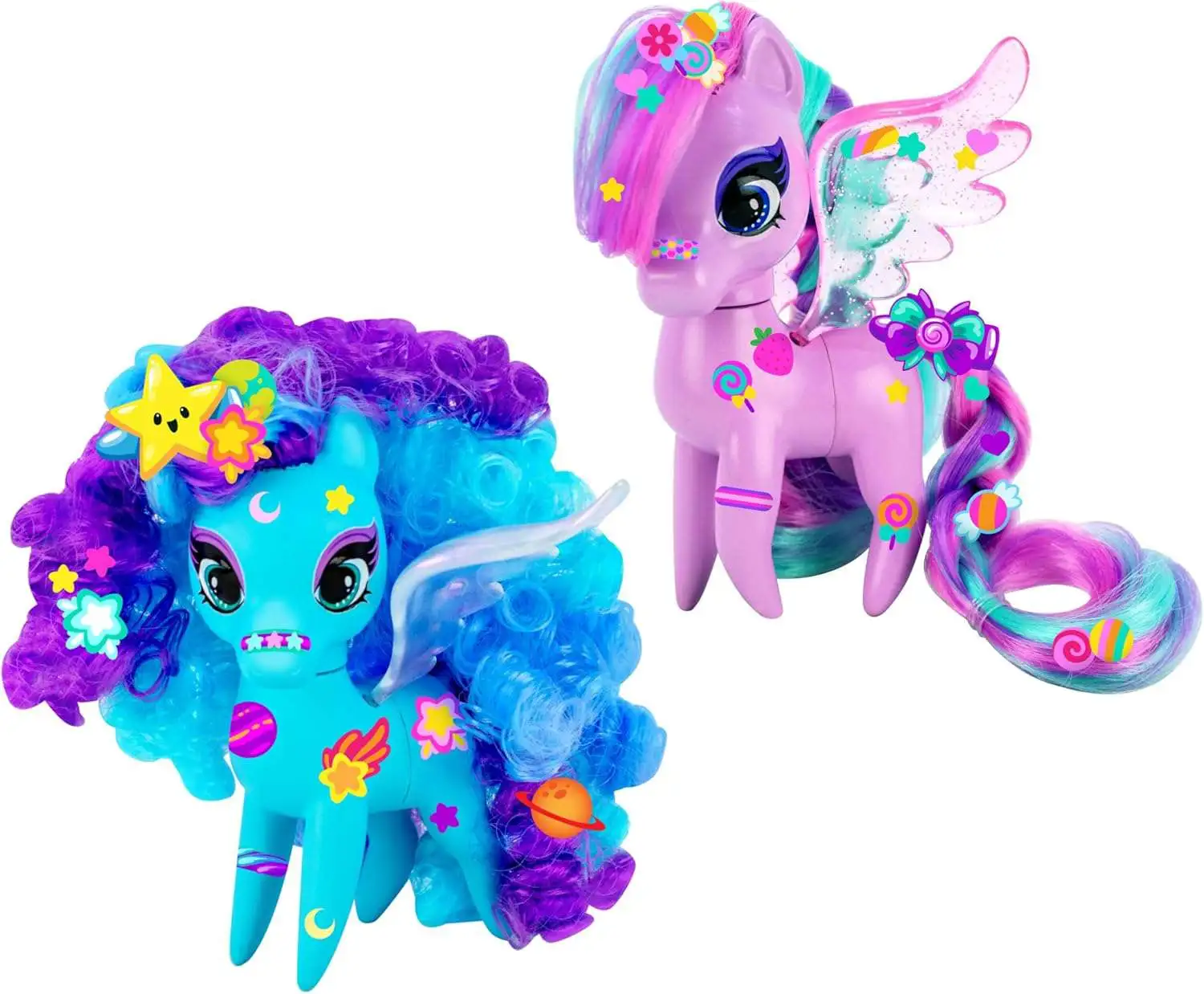 Decora Ponyz Selene & Sweetie 4-Inch Figure 2-Pack