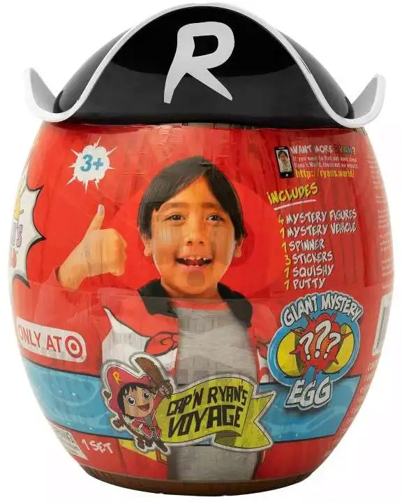 Ryans World Capn Ryans Voyage Giant Mystery Egg Exclusive Mystery Surprise Bonkers Toy Co Toywiz