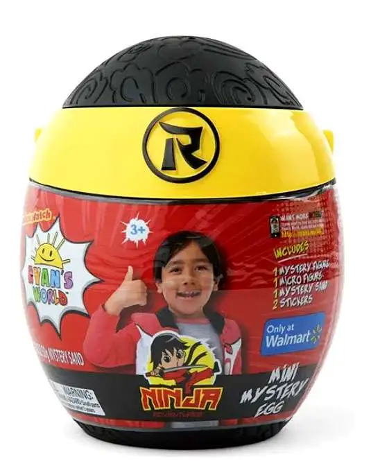 Ryan's World Ninja Adventure Sand MINI Mystery Egg Exclusive Mystery Pack