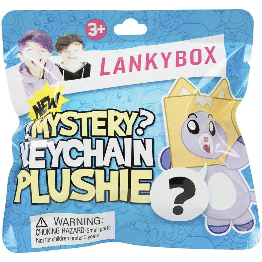 LankyBox Keychain Plushie Mystery Pack Bonkers Toy Co. - ToyWiz