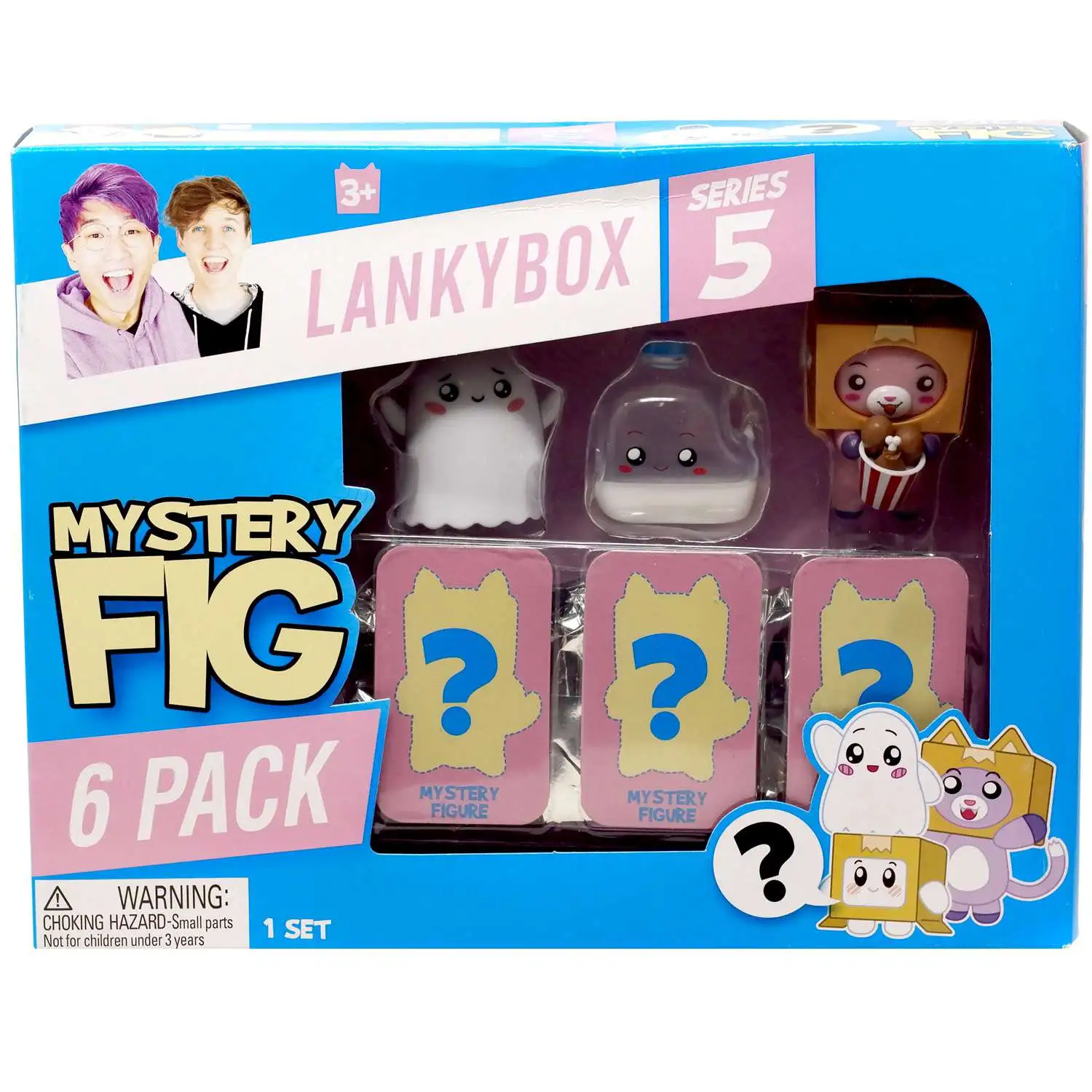 LankyBox Series 5 Mystery Fig 6-Pack