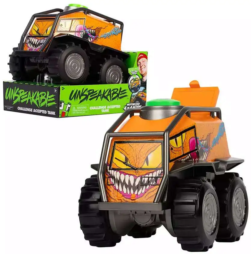 Unspeakable Challenge Accepted Tank 8-Inch Super Action Vehicle