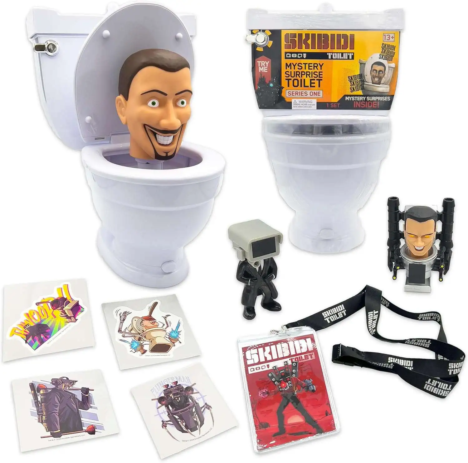 Skibidi Toilet Mystery Surprise Toilet 6-Inch