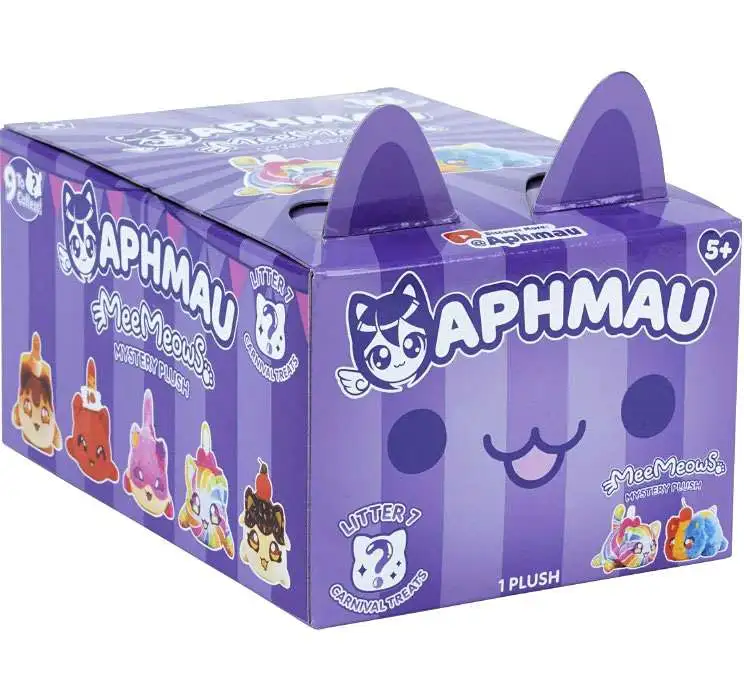 Aphmau MeeMeows Litter 7 Carnival Treats 6 Mystery Plush Pack 1