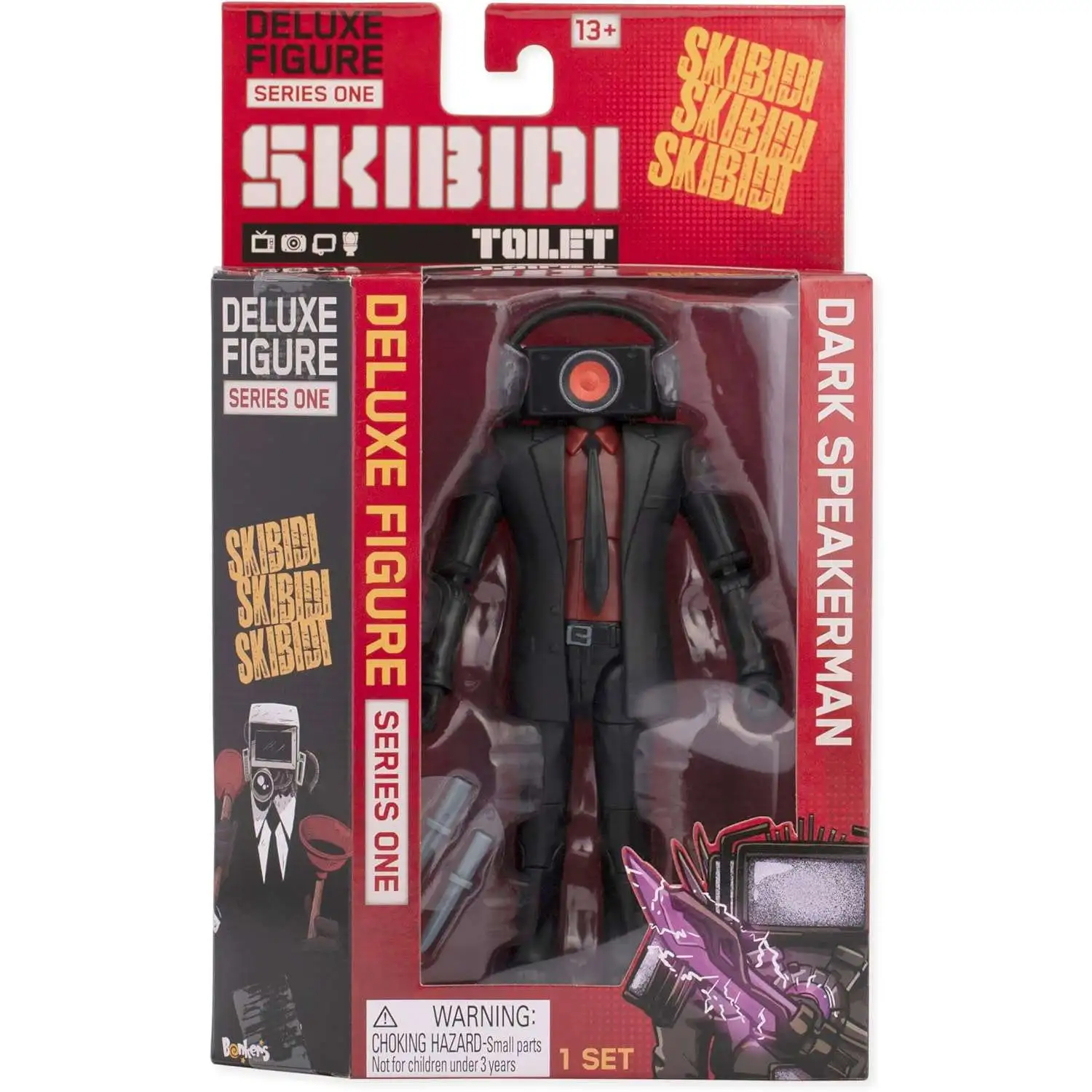 Skibidi Toilet DX アクションフィギュア ダークスピーカーマン Skibidi Toilet Series 1 Dark Speakerman 6 Action Figure