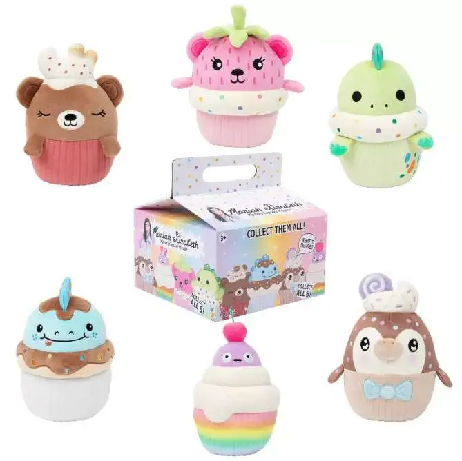 Moriah Elizabeth Cupcake Collection 6-Inch Mystery Mini Plush Pack [1 RANDOM Figure]