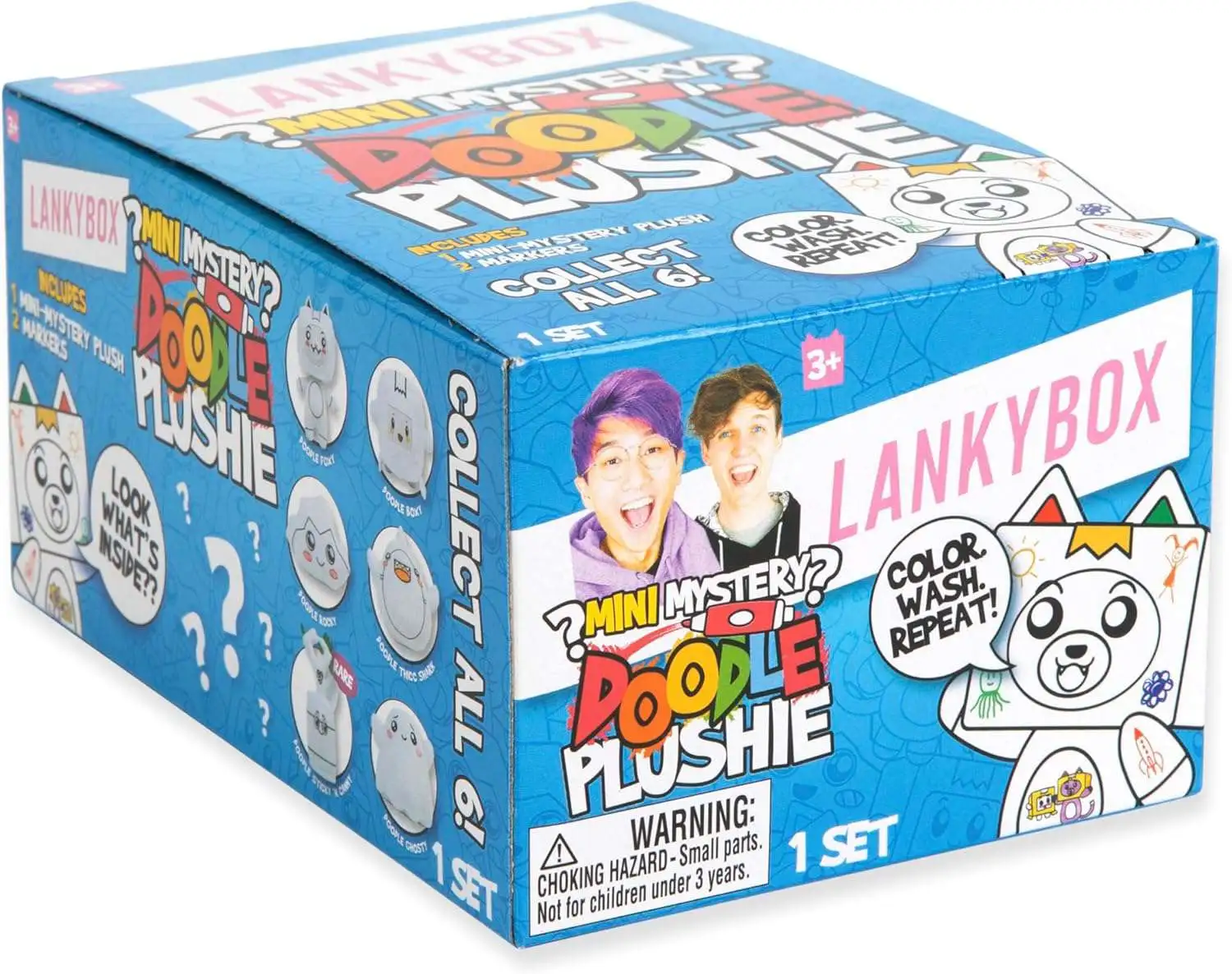 LankyBox Doodle Plushie Mini Plush Mystery Pack