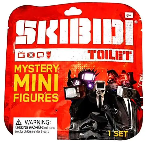 Skibidi Toilet Mini Figure Series 2 2.5-Inch Mystery Pack [1 RANDOM Character]