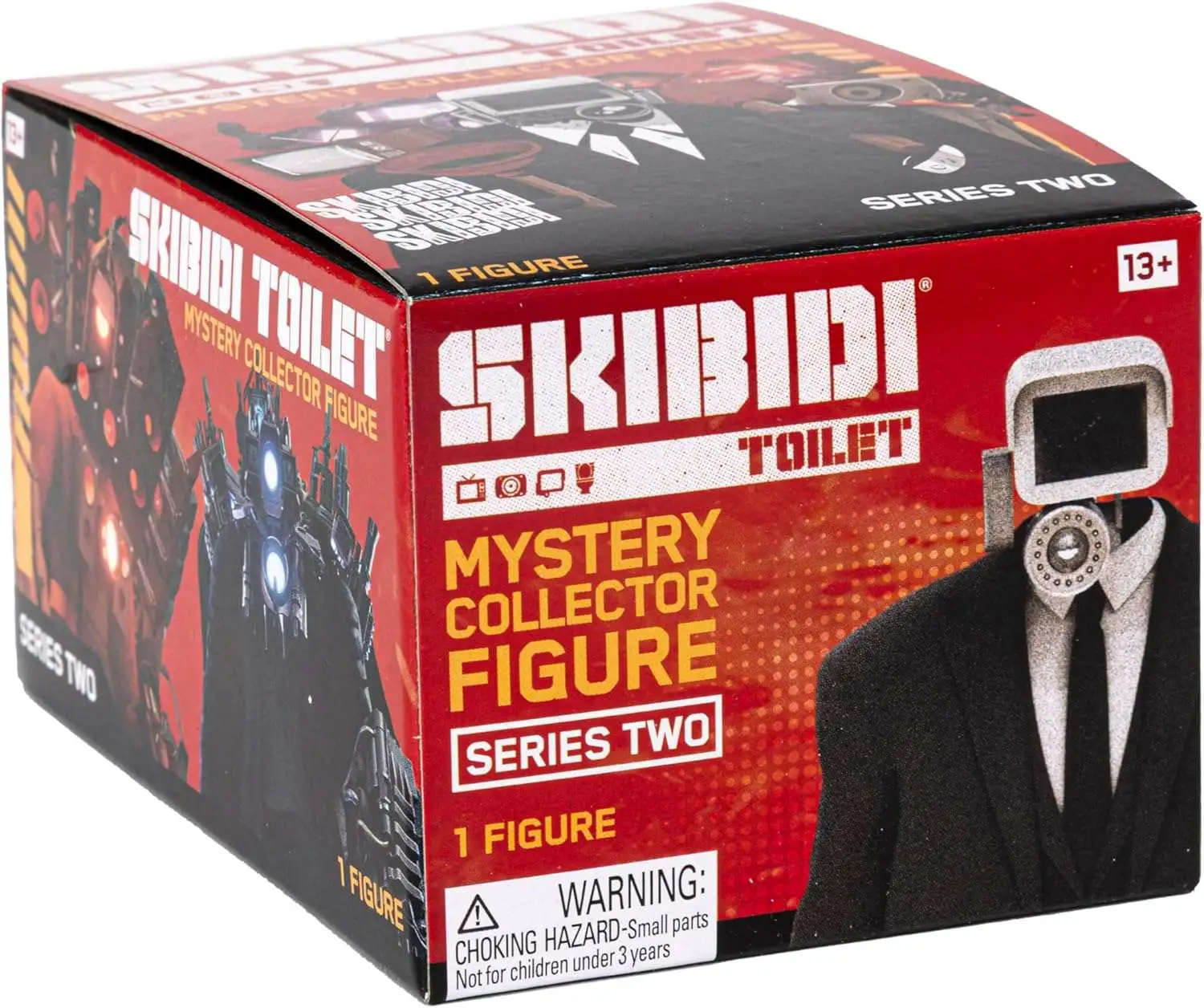 Skibidi Toilet Series 2 Collector Figure Mystery Pack [1 RANDOM Stylized Figure]