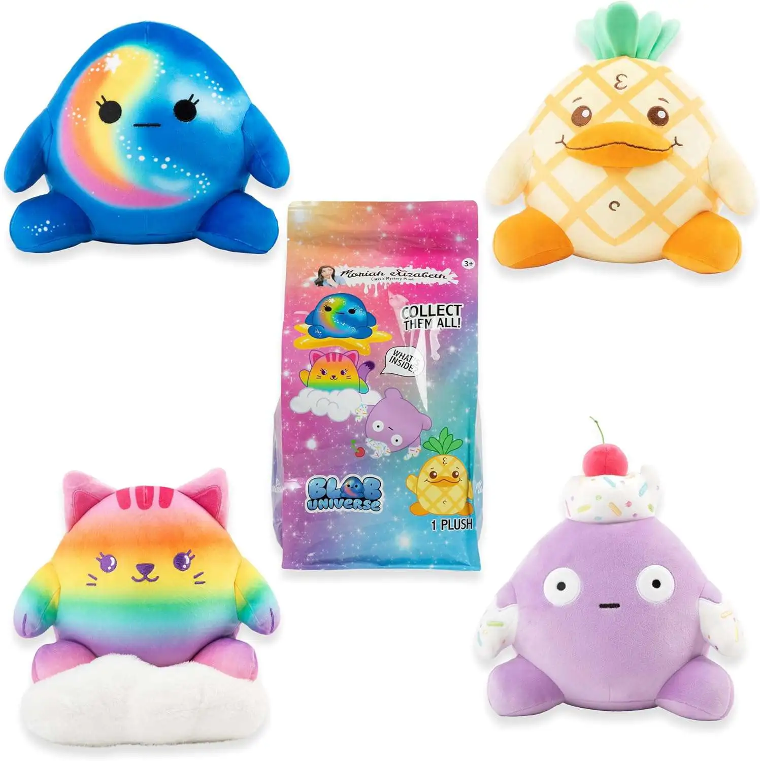 Moriah Elizabeth Blob Universe 11 Mystery Plush Pack 1 RANDOM