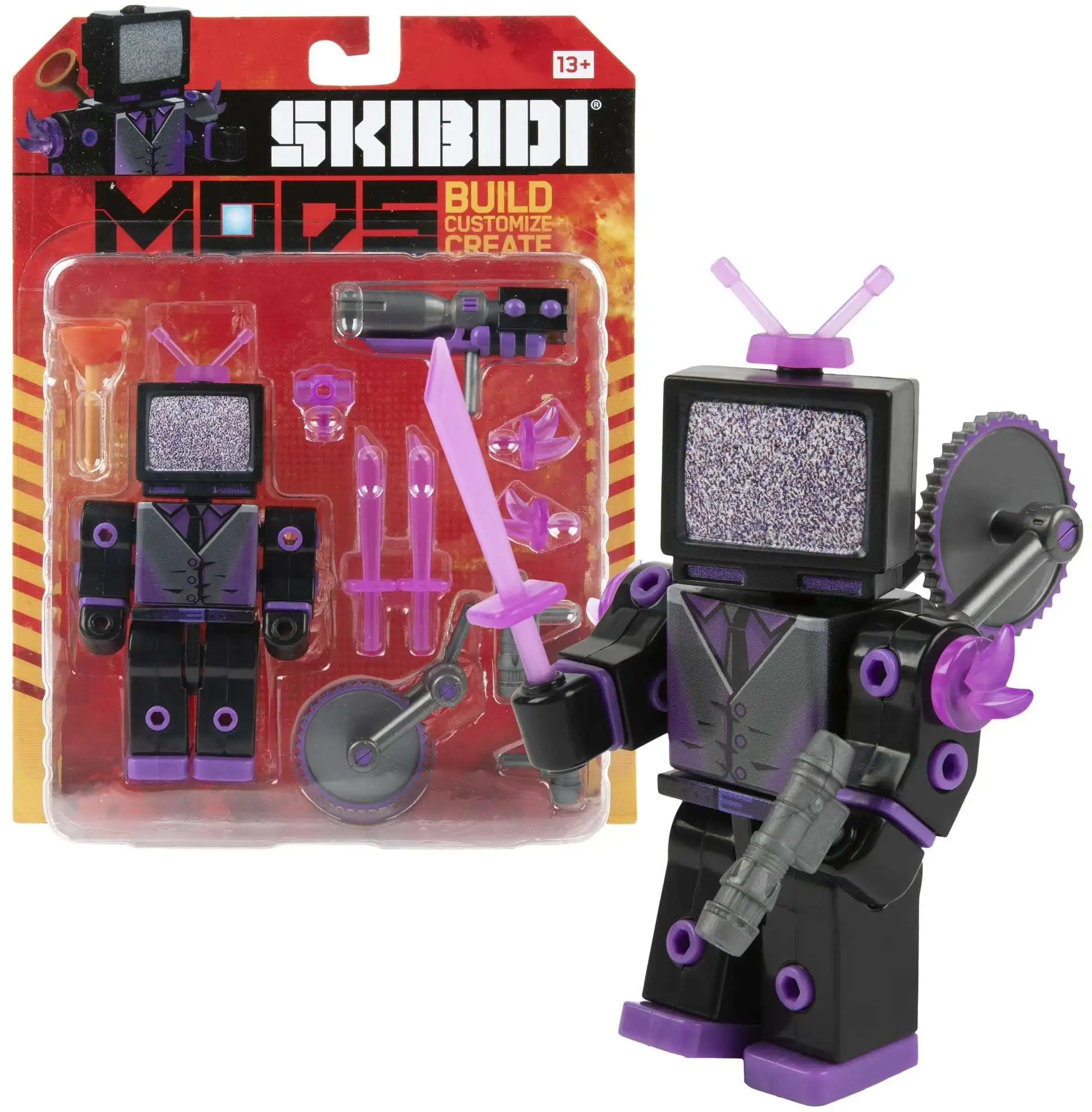 Skibidi Toilet Mods TV Man Action Figure
