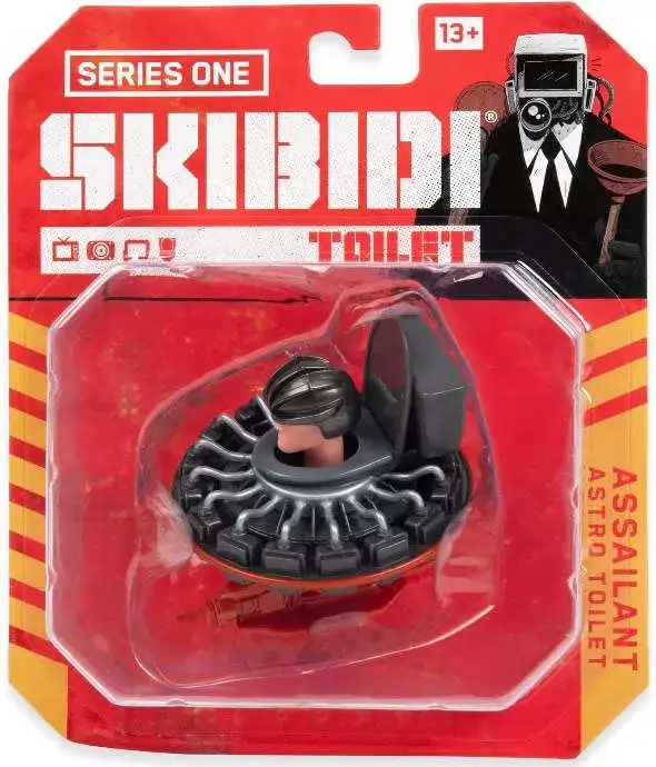 Skibidi Toilet Assailant Astro Toilet Diecast Collectible