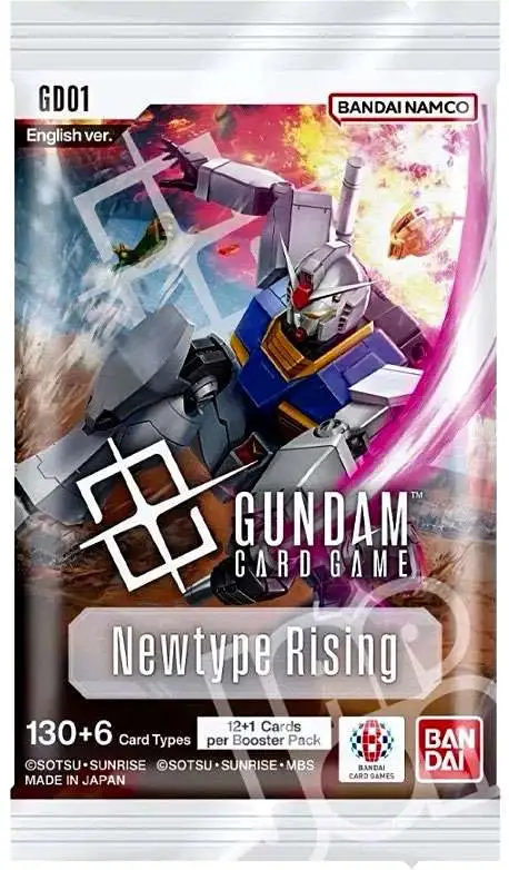 Gundam Trading Card Game Newtype Rising Booster Pack GD-01