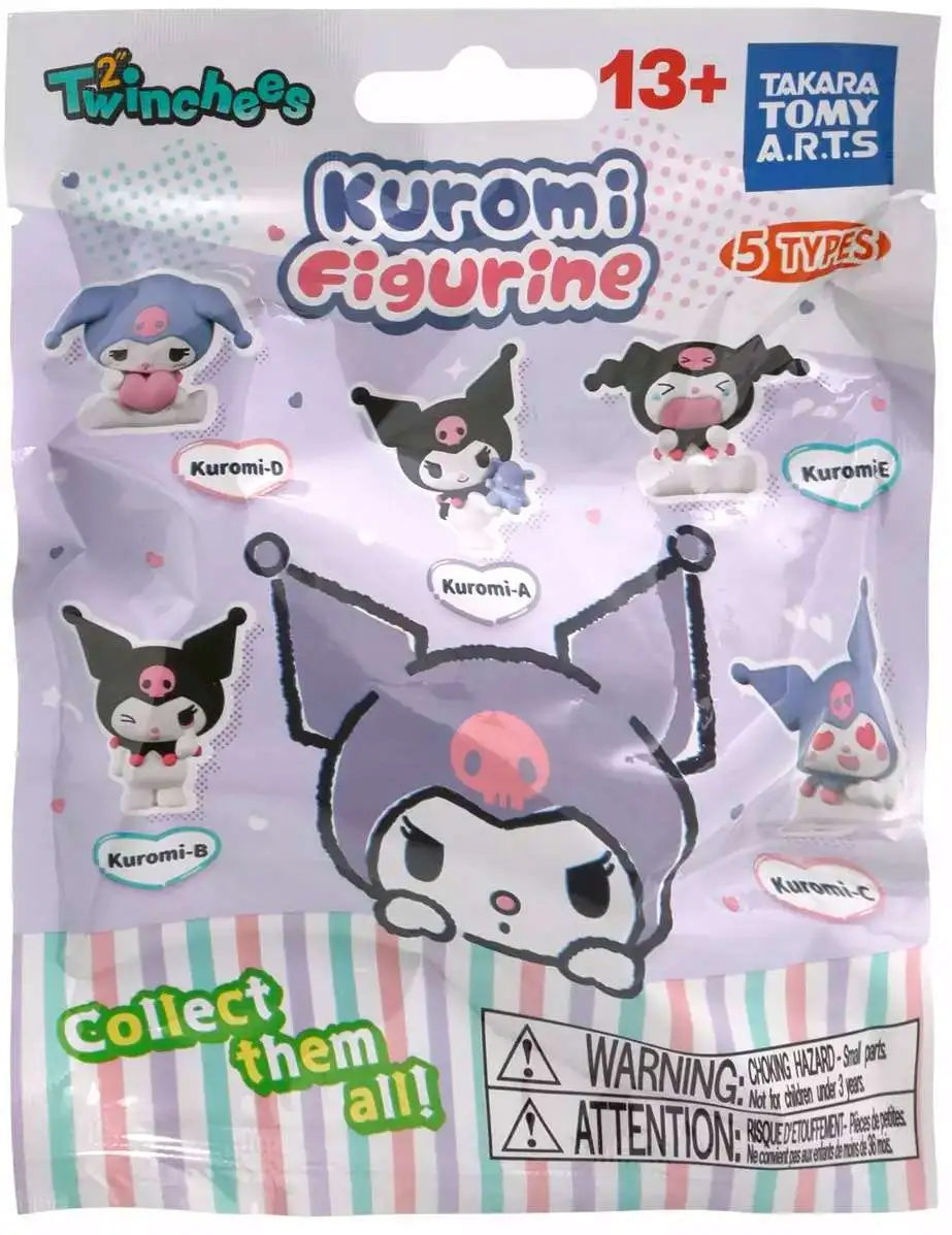 Twinchees Sanrio Kuromi Figurine Mystery Pack