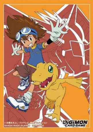 Digimon Trading Card Game Tai & Agumon Card Sleeves [60 Count]