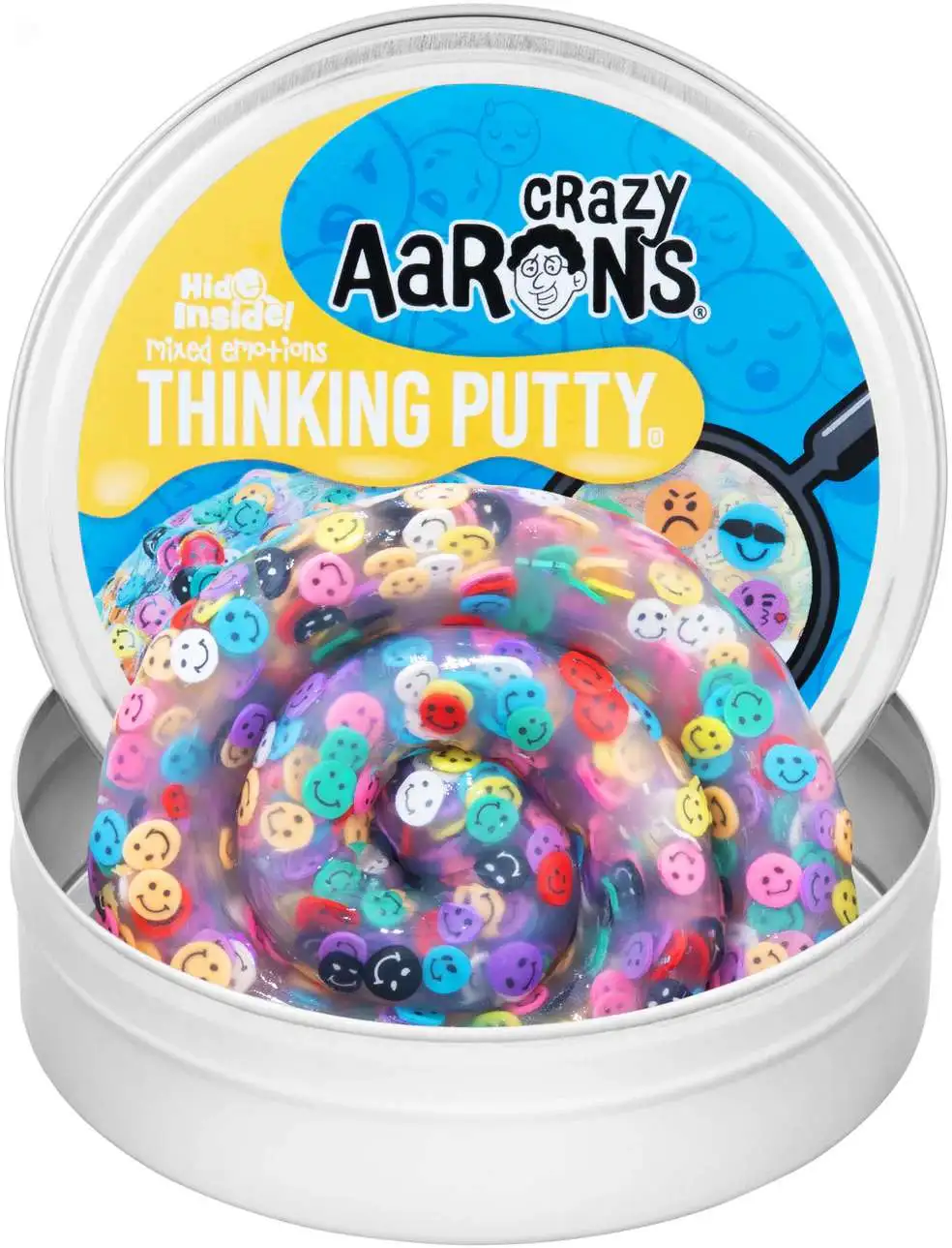Thinking Putty Hide Inside Mixed Emotions 2.1Oz Putty