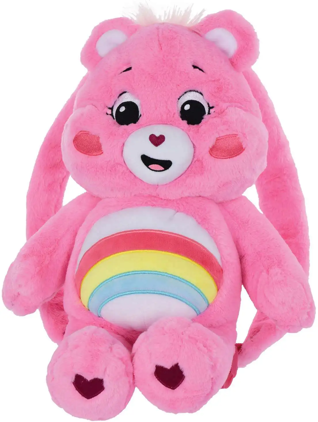 Care Bears Unlock the Magic Bag Buddy Cheer Bear 16-Inch Plush Backpack