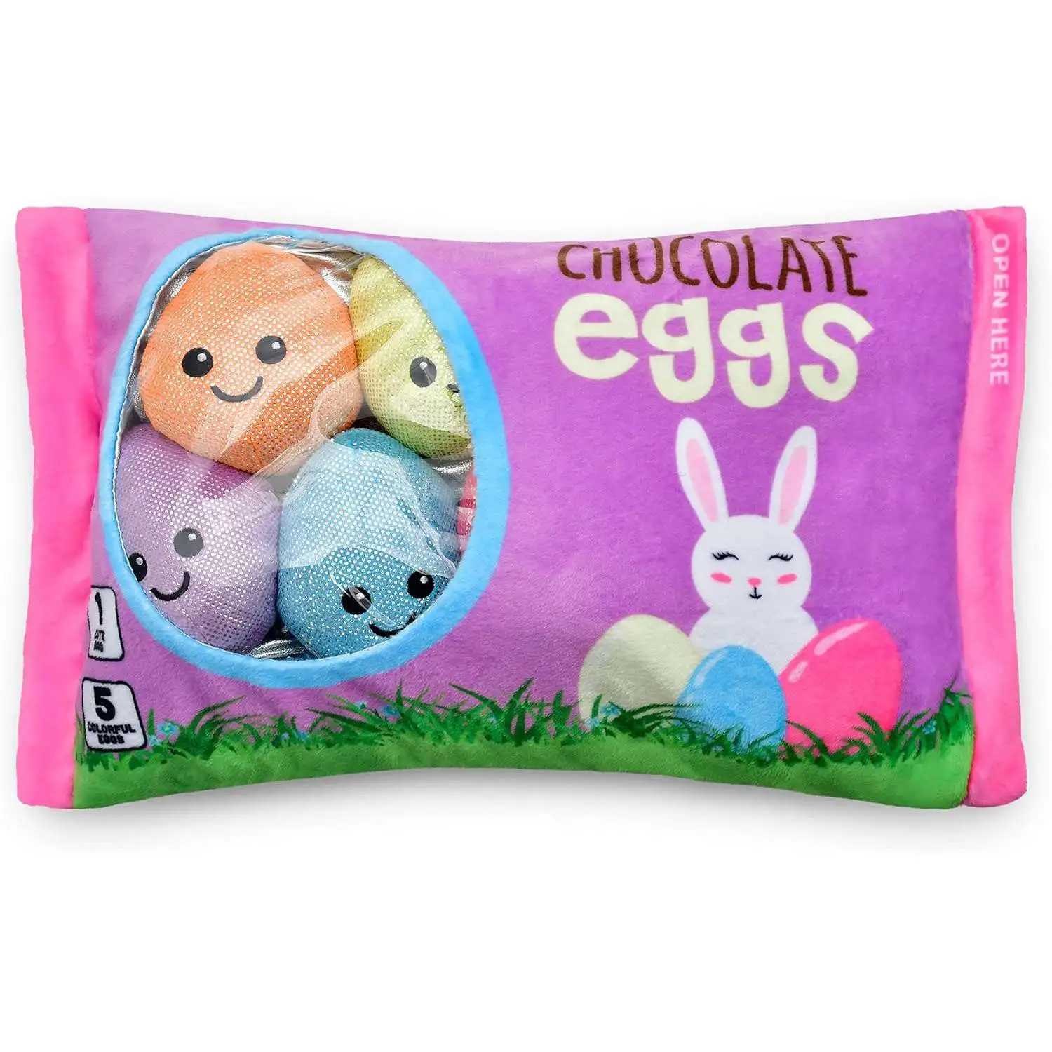Iscream Chocolate Easter Egg Buddies Plush Set