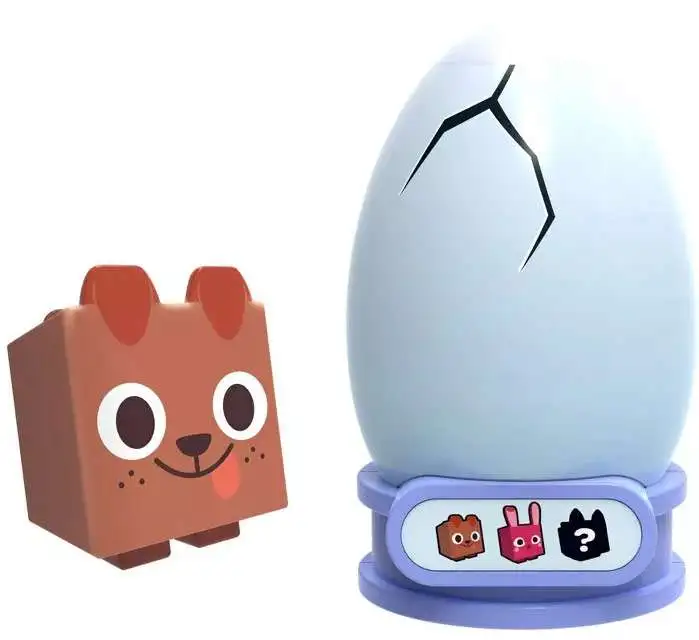 Pet Simulator X - Mystery Pet Minifigures 2-Pack (Two Mystery Eggs & Pet  Figures, Series 1) [Includes DLC]