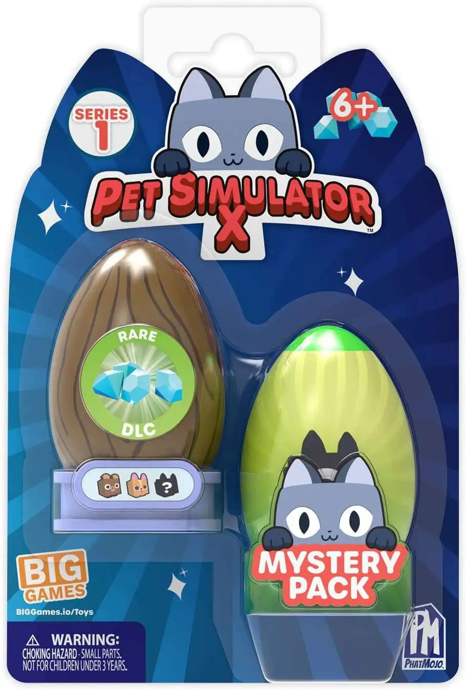 Pet Simulator X Mystery 4 Pieces Pack (Series 1) - Assorted