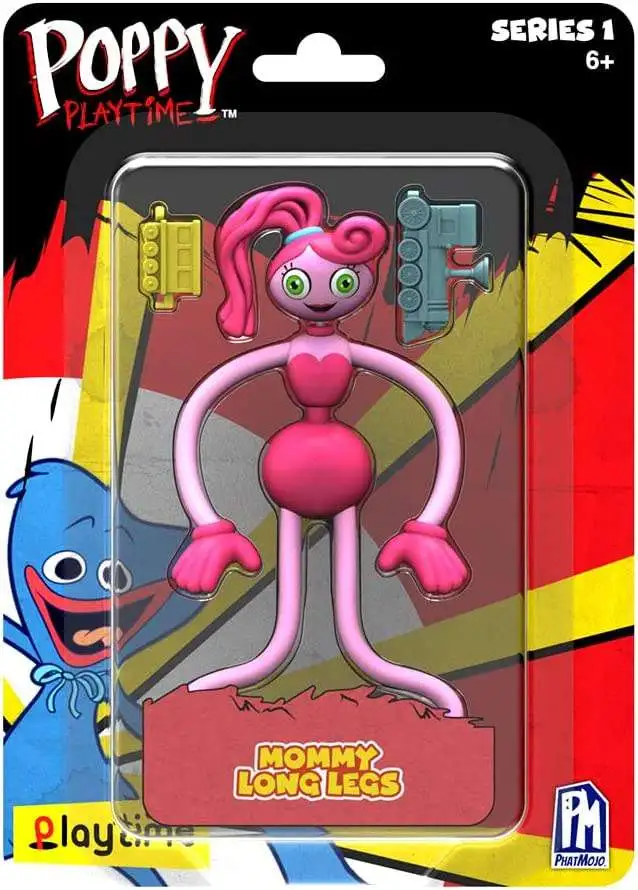 POPPY Playtime Scary Huggy Wuggy 5 Posable Action Figure Series 1